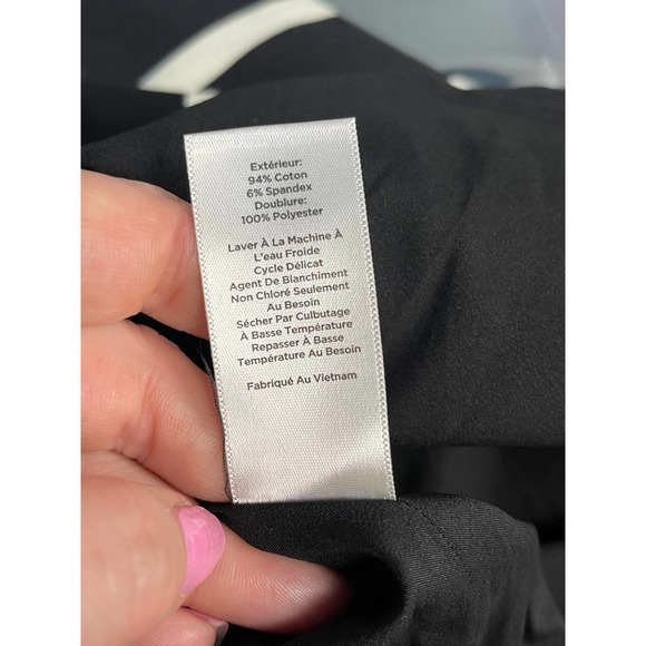 NWT Tahari Arthur Levine Black Dress‎ with Pockets , Size 0 - Picture 12 of 12